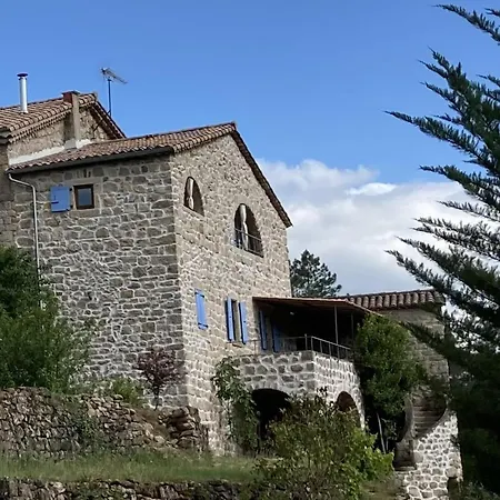 לינה וארוחת בוקר Mas De La Giralde - Payzac (Ardeche)